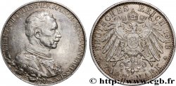 GERMANY - PRUSSIA 2 Mark 25e anniversaire de règne de Guillaume II 1913 Berlin XF
