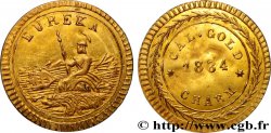 UNITED STATES OF AMERICA 1/4 Dollar Or Eureka 1884 Philadelphie