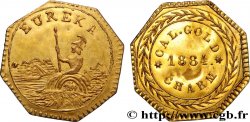 UNITED STATES OF AMERICA 1/4 Dollar Or Eureka 1884 Philadelphie