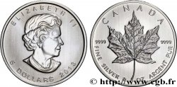 SILVER INVESTMENT 1 Oz - 5 Dollars Feuille d’Erable 2013