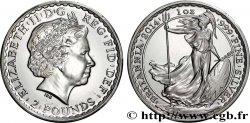 SILVER INVESTMENT 2 Pounds Britannia 2014