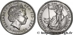 SILVER INVESTMENT 2 Pounds Britannia 2014