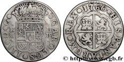 SPANIEN - KÖNIGREICH SPANIEN - KARL III. 2 Reales  1760 Madrid fSS