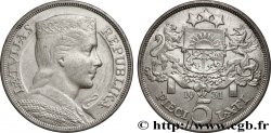 LATVIA 5 Lati 1931