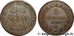 VATICAN AND PAPAL STATES 5 Baiocchi Pie IX an V 1850 Rome