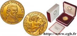 AUTRICHE 500 Schilling Proof Mozart / Don Giovanni 1991 Vienne