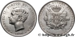 PORTUGAL 1000 Reis Emmanuel II - centenaire de la Guerre péninsulaire 1910