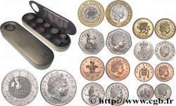 UNITED KINGDOM Série 9 monnaies Time Capsule 2000 Llantrisant