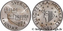 SUÈDE 100 Kronor European Music Year 1985 Eskilstuna