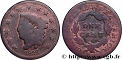 UNITED STATES OF AMERICA 1 Cent Liberté “Braided Hair” lettres moyennes 1832
