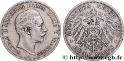 GERMANY - PRUSSIA 5 Mark Guillaume II 1893 Berlin