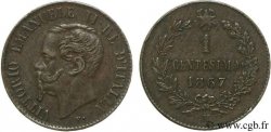 ITALY 1 Centesimo Victor Emmanuel II 1867 Milan - M