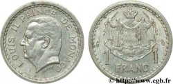 MONACO 1 Franc Louis II / armes 1943 Paris