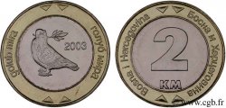 BOSNIA HERZEGOVINA 2 Konvertible Marka Colombe de la Paix 2003