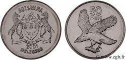 BOTSWANA (REPUBLIC OF) 50 Thebe Aigle pêcheur Africain 2001
