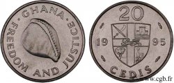 GHANA 20 Cedis Cauri 1995