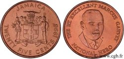 JAMAICA 25 Cents armes / Marcus Garvey, héros national 1996