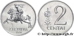 LITUANIE 2 Centai chevalier Vitis 1991  SPL
