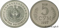 UZBEKISTAN 5 Som emblème national 1997 