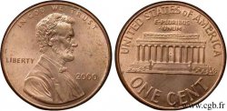 VEREINIGTE STAATEN VON AMERIKA 1 Cent Lincoln / mémorial 2000 Philadelphie