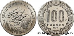 GABóN Essai de 100 Francs antilopes type “BEAC” 1975 Paris