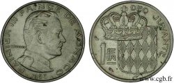 MONACO 1 Franc Rainier III / écu couronné 1966 Paris TTB+