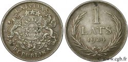 LETONIA 1 Lats emblème 1924