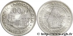 INDONESIA 100 Rupiah Minangkabu House / légendaire arbre de la vie 1978
