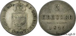 AUSTRIA 6 Kreuzer 1849 Vienne