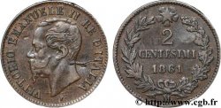 ITALIEN 2 Centesimi Victor Emmanuel II 1861 Milan - M