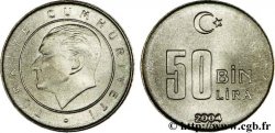 TURQUíA 50.000 Lira Kemal Ataturk 2004