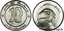 ALGÉRIE 10 Dinars tête de faucon an 1422 2002