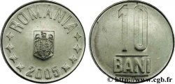 ROMANIA 10 Bani emblème 10 nouveaux Bani = 1000 anciens Lei 2005 
