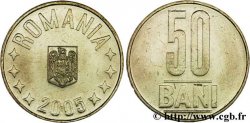 ROUMANIE 50 Bani emblème 50 nouveaux Bani = 5000 anciens Lei 2005