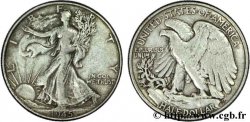 VEREINIGTE STAATEN VON AMERIKA 1/2 Dollar Walking Liberty 1945 Philadelphie