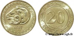 ALGERIEN 20 Centimes série FAO bélier 1987