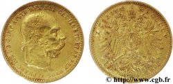ÖSTERREICH 10 Corona en or, 1er type 1905 Vienne