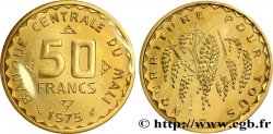 MALí Essai de 50 Francs plant de mil 1975 Paris