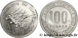CHAD Essai de 100 Francs type “Banque Centrale”, antilopes 1971 Paris