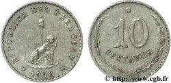 PARAGUAY 10 Centavos lion et pique surmontée d’un bonnet phrygien 1900