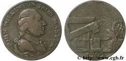 GETTONI BRITANICI 1/2 Penny John Wilkinson (Warwickshire) maître de Forge, portrait / homme travaillant à une forge 1792