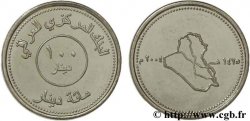 IRAK 100 Dinars carte de l’Irak AH 1425 2004