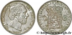 PAYS-BAS - ROYAUME DES PAYS-BAS - GUILLAUME III 2 1/2 Gulden  1868 Utrecht
