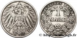 DEUTSCHLAND 1 Mark Empire aigle impérial 2e type 1905 Munich - D