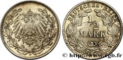ALLEMAGNE 1/2 Mark Empire aigle impérial 1918 Munich - D