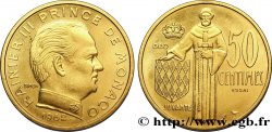 MONACO Essai de 50 Centimes prince Rainier III de Monaco 1962 Paris
