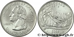 VEREINIGTE STAATEN VON AMERIKA 1/4 Dollar Colorado : vue des Montagnes Rocheuses (Grand Mesa) 2006 Denver