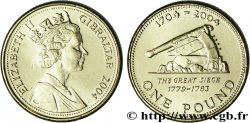 GIBILTERRA 1 Pound (Livre) Tricentenaire de l’occupation Britannique 1704-2004 - siège de 1779-1783 2004