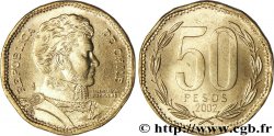 CHILE
 50 Pesos Bernardo O’Higgins 2002 Santiago - S° fST