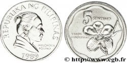 FILIPINAS 5 Sentimos Melchora Aquino / orchidée 1989